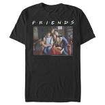 Men's Friends Group Poster T-Shirt