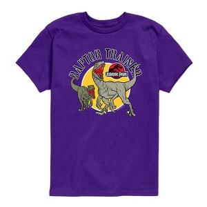 Boys' - Jurassic Park - Raptor Trainer Short Sleeve Graphic T-Shirt - 1 of 3