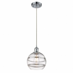 Rochester - 1 Light Cord Hung Mini Pendant In Industrial Style-9.88 Inches Tall and 8 Inches Wide - 1 of 1