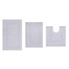 Classy Bathmat Collection Cotton Tufted Set of 3 Bath Rug Set - Home Weavers - 2 of 4
