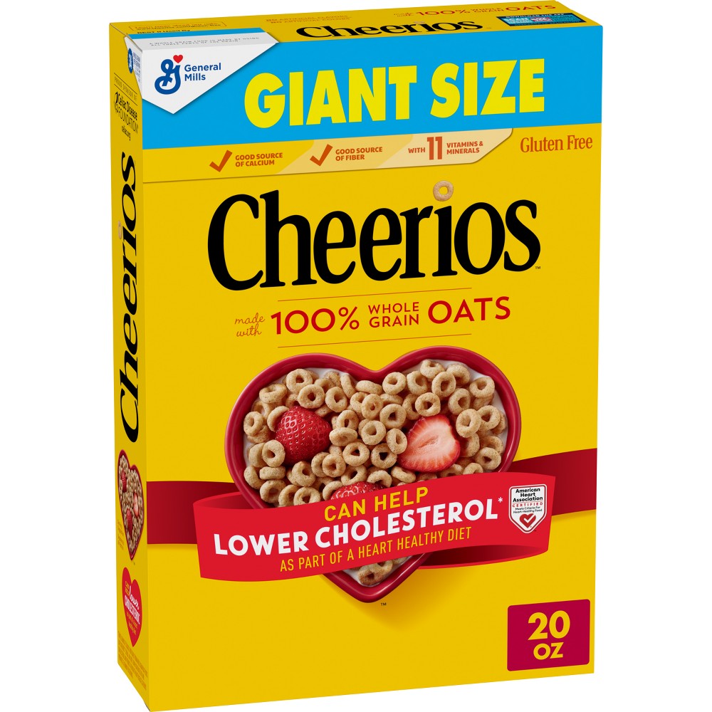 UPC 016000125414 product image for Cheerios Breakfast Cereal - 20oz - General Mills | upcitemdb.com