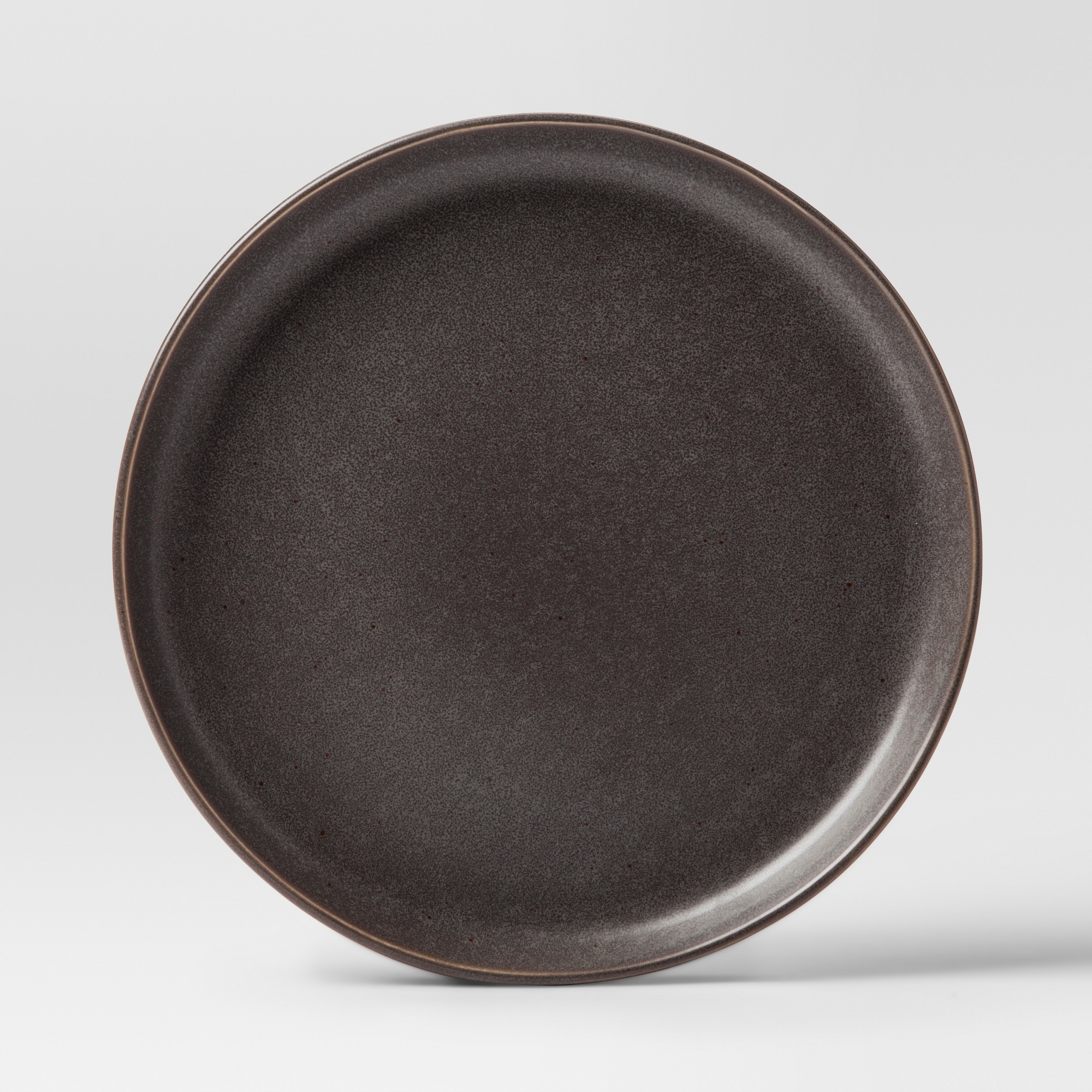 10.75" Tilley Stoneware Dinner Plate Brown/Gray - Threshold™