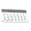 Bar Harbor Recycled Desk Tent Monthly Calendar, 7 x 4.25, White/Blue Sheets, 12-Month (Jan to Dec): 2026 - 2 of 3