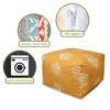 Majestic Home Goods,Ottoman Pouf Coral - 2 of 4