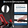 1.5 Ton Low Profile Floor Jack(3300lbs),Heavy Duty Hydraulic Jack for Car with Dual Piston Pump,3"-18" Lift Range, Maintenance for Various Vehicles - 3 of 4