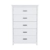 NicBex Vintage 2-Drawer Wooden Nightstand, Storage Cabinet for Bedroom, Simple & Sturdy Dresser for Closet Space, Bedroom Side Table - 3 of 4