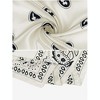 Elerevyo Women's Paisley Satin Square Scarf - 4 of 4