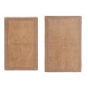 Home Weavers Luxury Collection 100% Cotton Tufted Bathroom Rug Set, Non-Slip Latex Bath Rug Set - 2 of 4