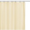 Carnation Home Fashions 2 Pack "Clean Home" Peva Liner - 72x72", Ivory - 2 of 3