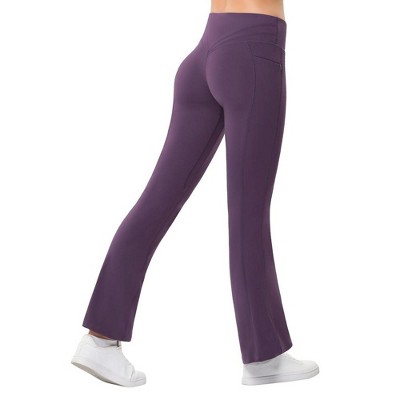 Women's High Waisted Workout Leggings with Zipper Pockets Athletic Yoga Pants Lounge Casual
