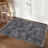 Washable Modern Solid Living Room Rugs, Abstract Indoor Contemporary Floor Carpet for Bedroom Dining Room - 4 of 4