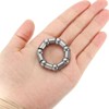 Unique Bargains Stainless Steel Repair Accessories Bike Ball Crank Bearings 4 Pcs - 4 of 4