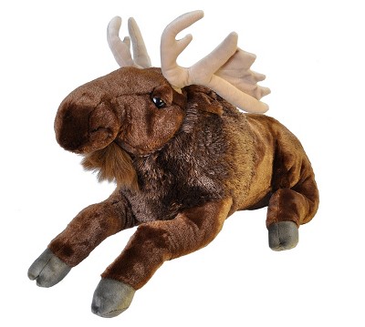 Wild Republic Cuddlekins Jumbo Moose Stuffed Animal 30 Inches