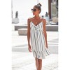 Women's Printed Tie Front Dress - LASCANA - 4 of 4