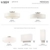 Livex Lighting Meridian 1 - Light Wall Light in  Brushed Nickel - 2 of 4