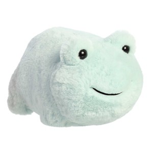 Aurora Medium Friesia Frog Spudsters Adorable Stuffed Animal Green 10" - 1 of 4