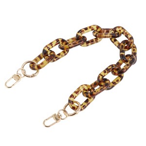 Unique Bargains Leopard Handbag Chain Strap 1 Pc - 1 of 4