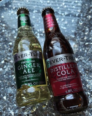 Fever-tree Premium Ginger Ale Bottles - 4pk/6.8 Fl Oz : Target