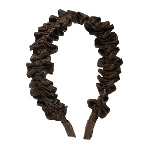 Unique Bargains Women's Classic Pleated Headband 5.91"x1.57" 1 Pc - 1 of 4