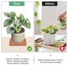 Unique Bargains Ceramic Durable Indoor Decorative Plant Saucer 2 Pcs - 4 of 4