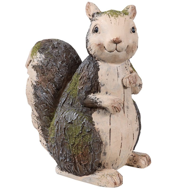Sunnydaze Silas the Woodland Squirrel Statue - Indoor/Outdoor Decorative Figurine - 13.5", 1 of 11