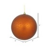 Vickerman Matte Mercury Ball Ornament - 2 of 2