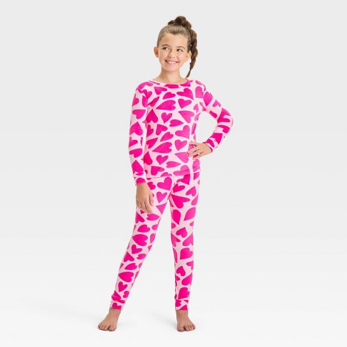 Kids' 2pc Snuggly Soft Snug Fit Pajama Set - Cat & Jack™ - image 1 of 4