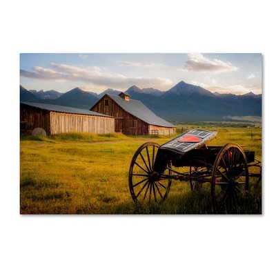 30" x 47" Older Times by Dan Ballard - Trademark Fine Art