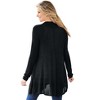 Woman Within Plus Size Lightweight Open Front Cardigan - 3 of 4