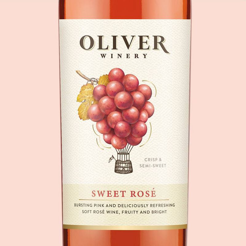 Oliver Sweet Ros&#233;  - 750ml Bottle, 4 of 8