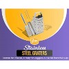 YBM Home Stainless Steel Curve Grater with Handle (1179) - 2 of 4