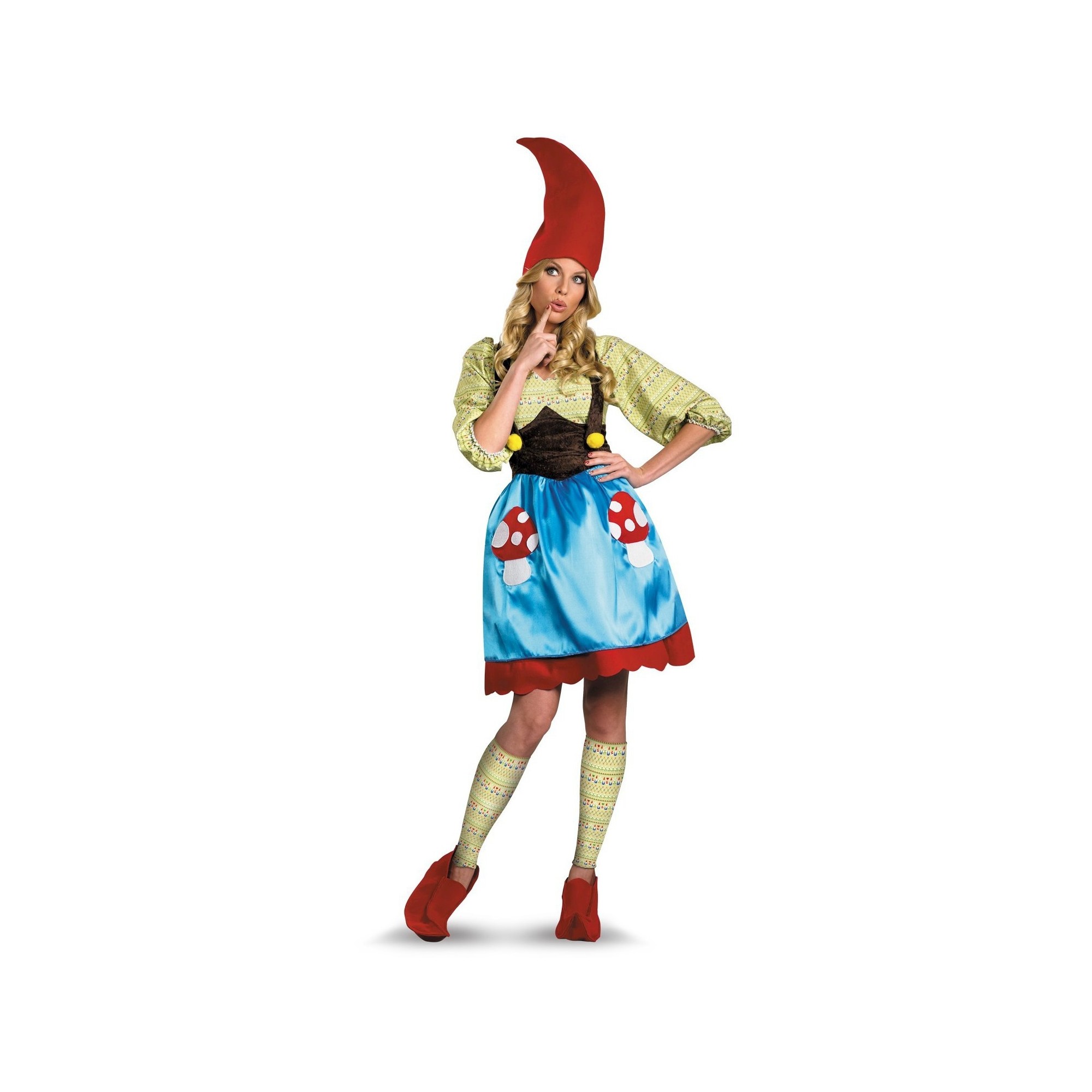 Halloween Women's Ms. Gnome Adult Costume Large