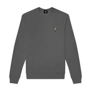 Dalix Lightning (Glow in the Dark) Embroidered Crewneck Fleece Sweatshirt Pullover Mens - 1 of 4