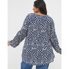 FatFace Women's Plus Size Georgie Patchwork Geo Tunic - 2 of 3