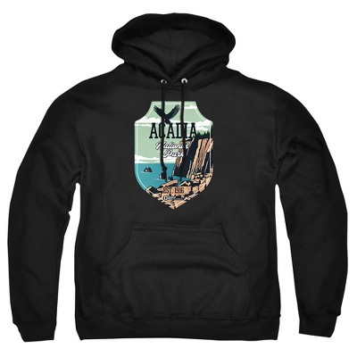 Men's Acadia National Park Sticker Pull-Over Hoodie