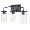 Millennium Lighting Beverlly 3 - Light Vanity in  Matte Black - 3 of 4