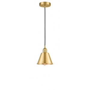 Smithfield - 1 Light Cord Hung Mini Pendant In Industrial Style-8.25 Inches Tall and 6.5 Inches Wide - 1 of 1