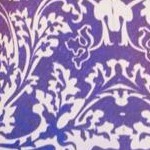 purple scroll print
