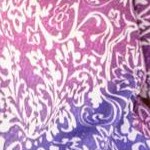 purple scroll print