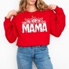 Simply Sage Market Women's Graphic Sweatshirt Mama Topped With Flowers - 2 of 3