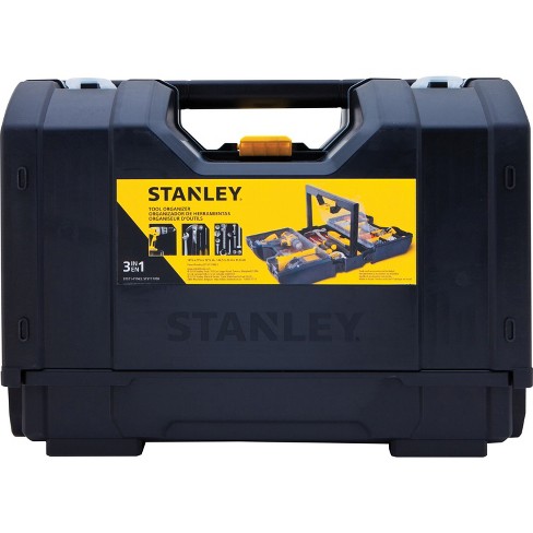 Stanley Tools 3-in-1 Tool Organizer, STST17700 in Black - image 1 of 4