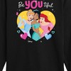 Girls' - Disney Princess - BeYOUtiful Long Sleeve Graphic T-Shirt - 2 of 4