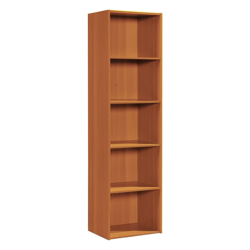 Hodedah 12 x 16 x 60 Inch 5 Shelf Bookcase and Office Organizer Solution for Living Room, Bedroom, Office, or Nursery, 1 of 6