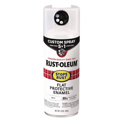 Rust-Oleum 12oz Stops Rust 5-in-1 Spray Paint Flat White