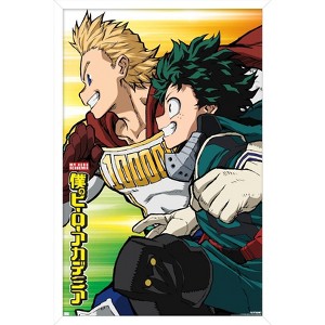 Trends International My Hero Academia: Season 4 - Teaser Visual Framed Wall Poster Prints - 1 of 4