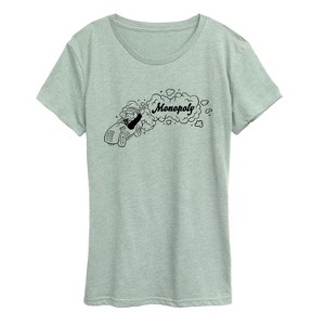 Women's - Monopoly - Racing Horizontal Chest Short Sleeve Graphic T-Shirt - 1 of 3