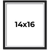 PosterPalooza | Flat Silver Picture Frame - UV Acrylic, Foam Board Backing, Hanging Hardware - 2 of 4