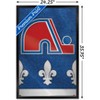 Trends International NHL Quebec Nordiques - Retro Logo 24 Framed Wall Poster Prints - 3 of 4