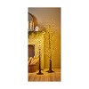 TAG Twinkle LED Pine Tree Christmas Winter Tabletop Mantel Decorations 5 ft - 2 of 3
