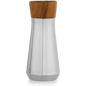 Nambe Vie Cocktail Shaker, Drink Shaker with Strainer Top and Lid, Made of Stainless Steel and Acacia Wood, Bartender Gifts, Dishwasher Safe - 1 of 4